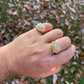 Vintage Style Inspired Diamond Gold Ring  customdiamjewel   