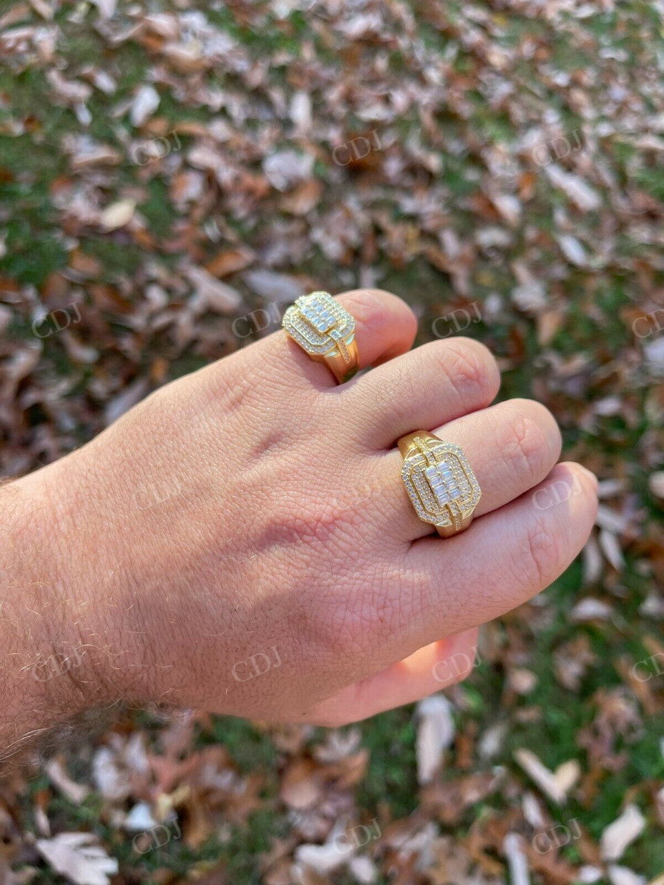 Vintage Style Inspired Diamond Gold Ring  customdiamjewel   