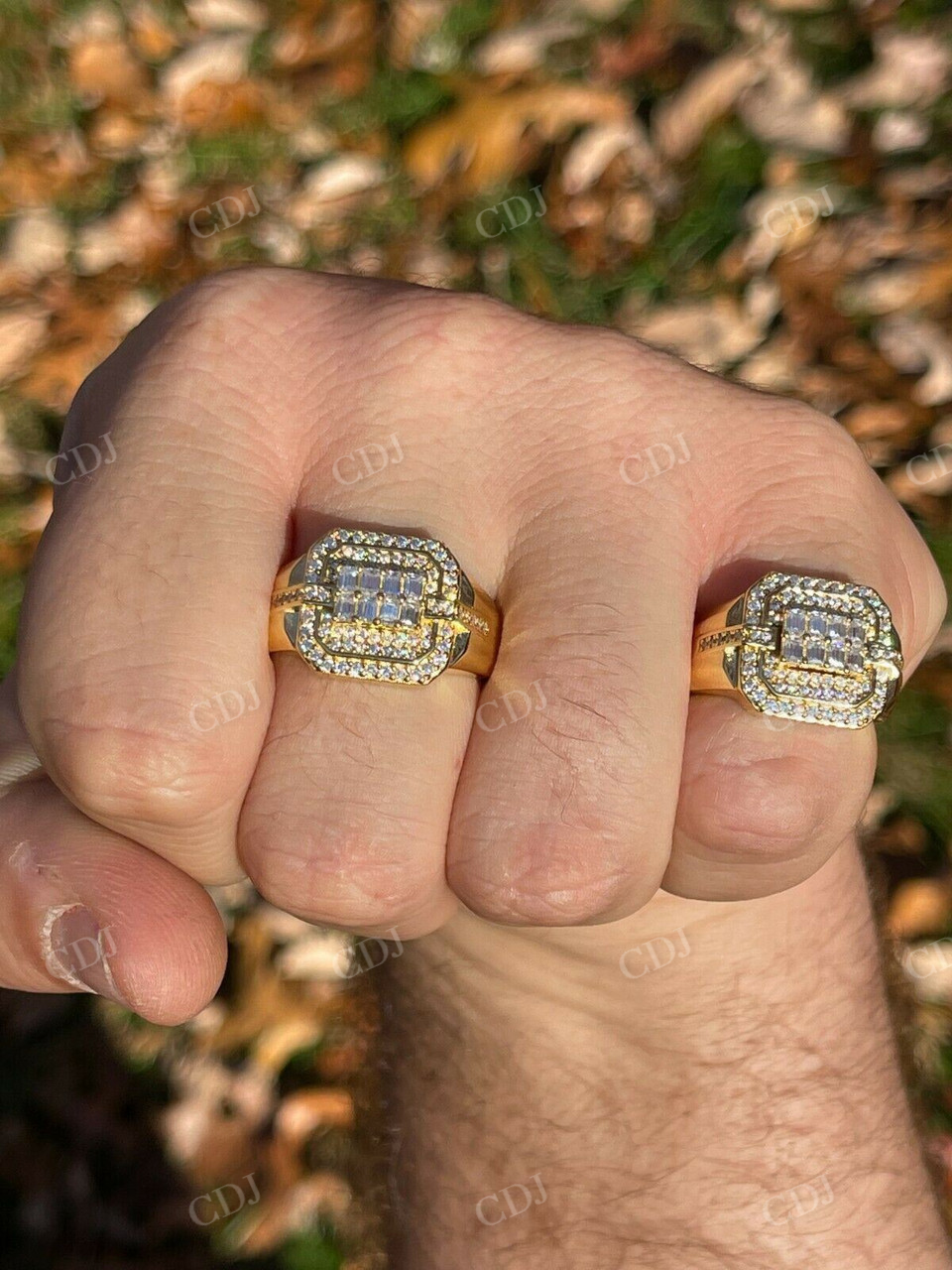 Vintage Style Inspired Diamond Gold Ring  customdiamjewel   