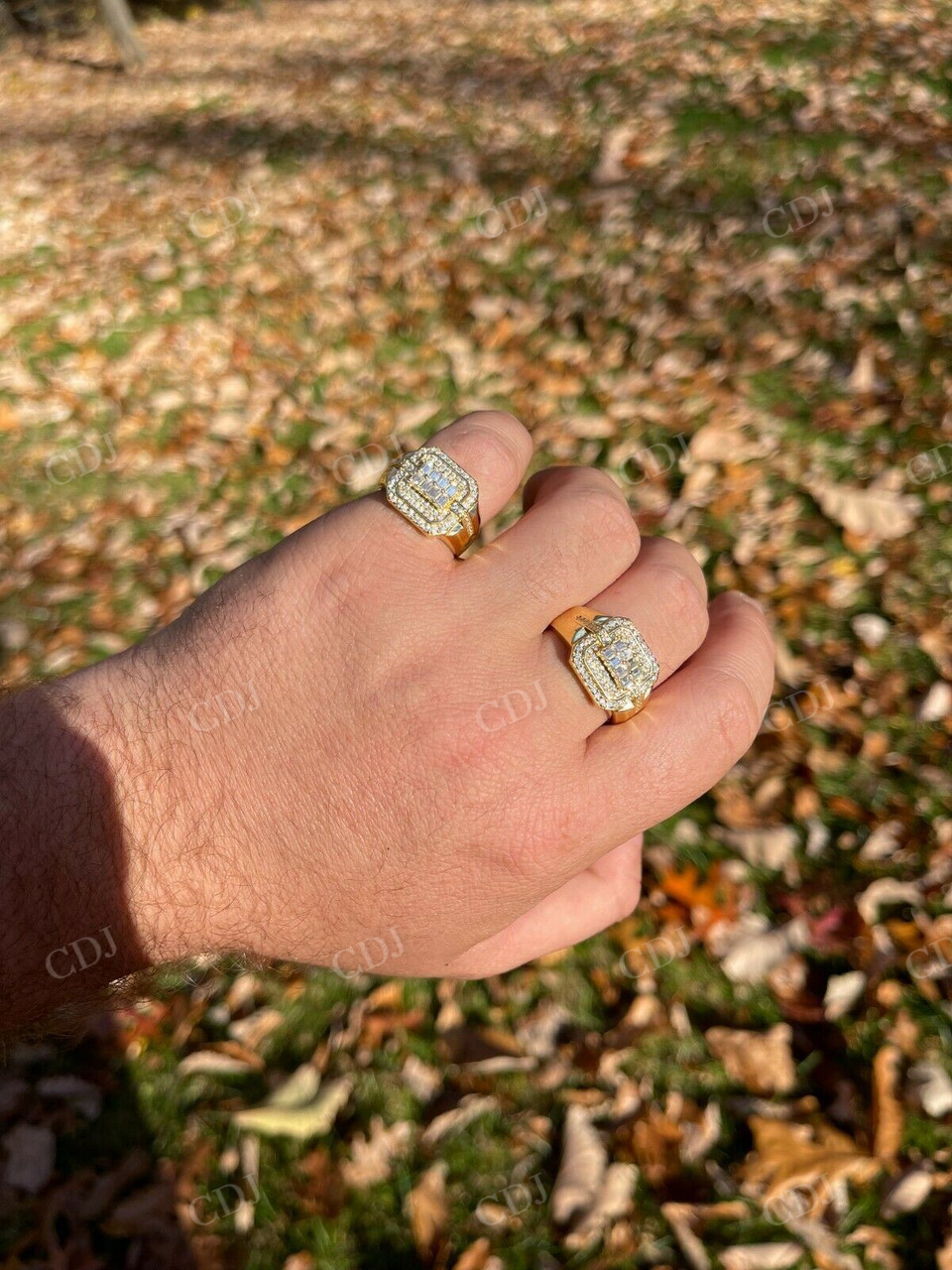 Vintage Style Inspired Diamond Gold Ring  customdiamjewel   