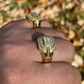 Vintage Style Inspired Diamond Gold Ring  customdiamjewel   