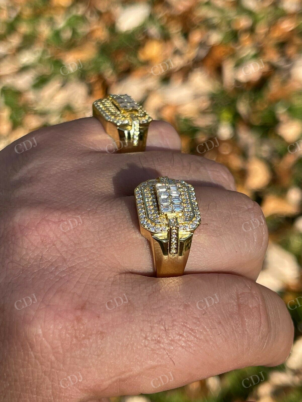 Vintage Style Inspired Diamond Gold Ring  customdiamjewel   