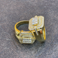 Vintage Style Inspired Diamond Gold Ring  customdiamjewel   