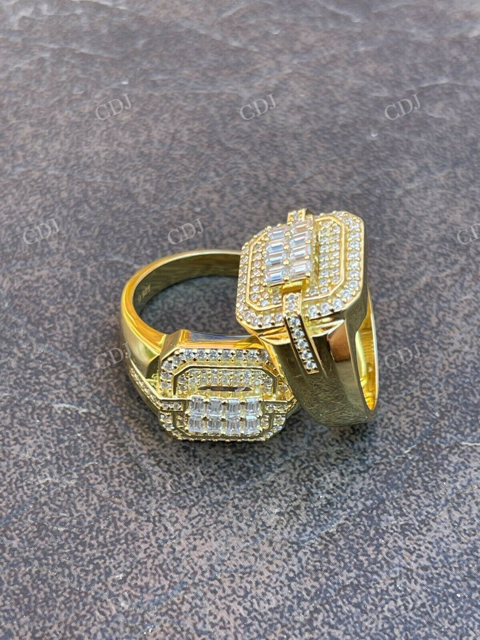 Vintage Style Inspired Diamond Gold Ring  customdiamjewel   