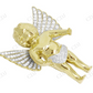 925 VVS Moissanite Cherub Baby Angel Diamond Pendant Hip Hop Pendent CustomDiamJewel