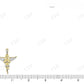 VVS Moissanite Praying Angel Real Diamond Pendant Charm Hip Hop Pendent CustomDiamJewel