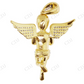 VVS Moissanite Praying Angel Real Diamond Pendant Charm Hip Hop Pendent CustomDiamJewel