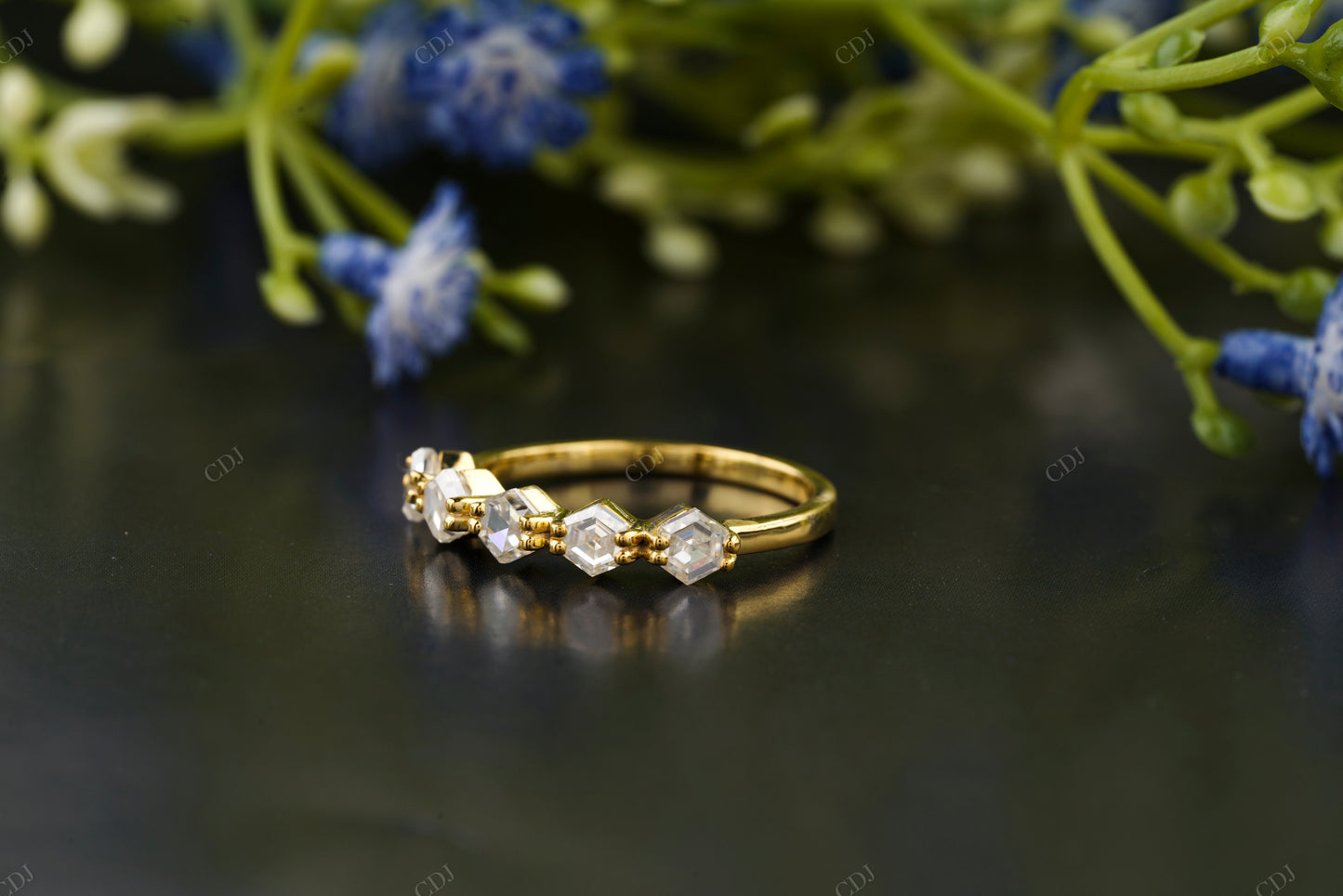 Vintage Inspired Lab Grown Diamond Band