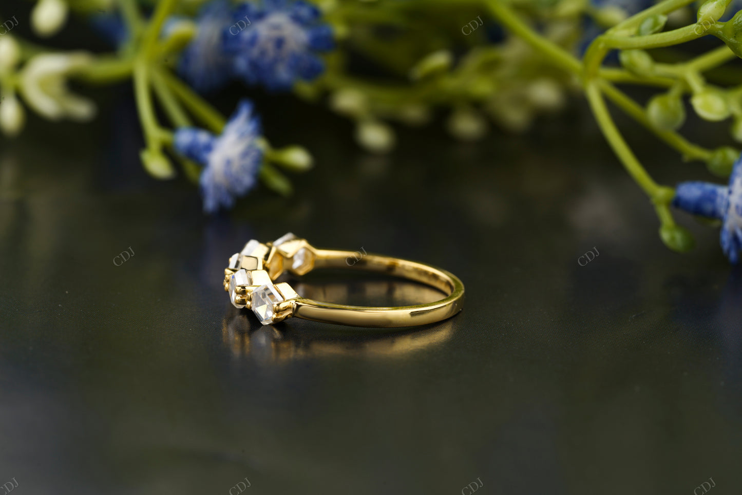 Vintage Inspired Lab Grown Diamond Band