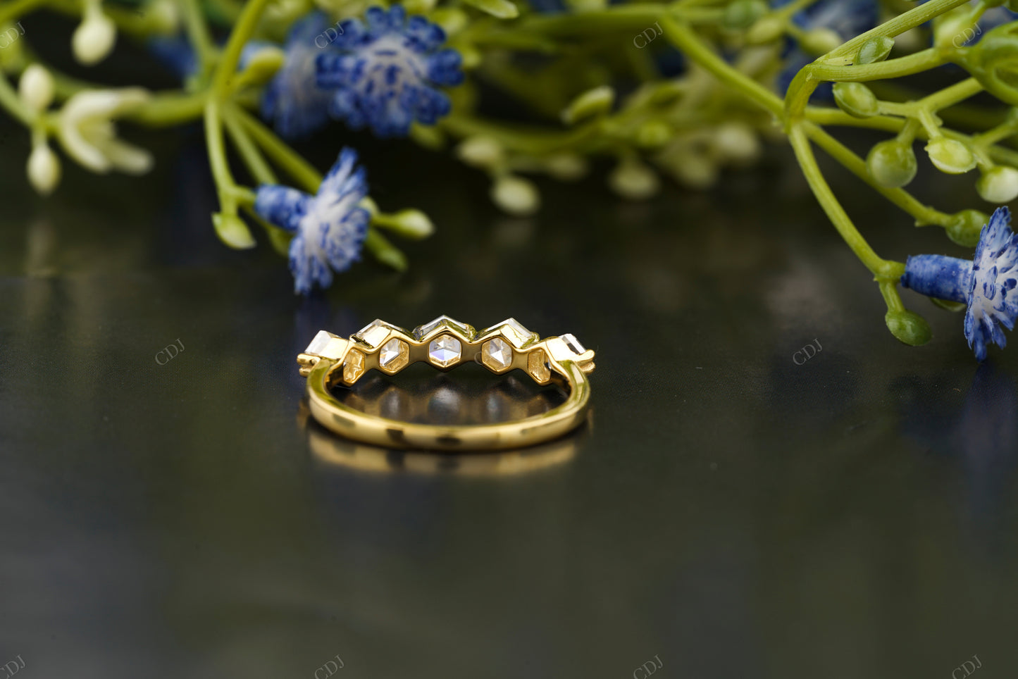 Vintage Inspired Lab Grown Diamond Band