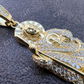 St Jude San Judas Tadeo Iced Pendant  customdiamjewel   
