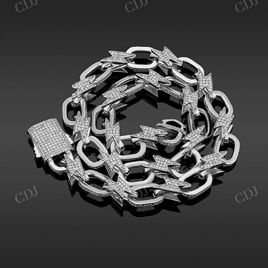 Custom Iced Out Hip Hop Chain Necklace  CustomDiamJewel   