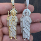 St Jude San Judas Tadeo Iced Pendant  customdiamjewel   