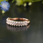 Oval Lab-Grown Diamond Stackable Band
