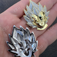 Iced Goku Super Saiyan Dragon Ball Pendant  customdiamjewel   