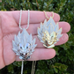 Iced Goku Super Saiyan Dragon Ball Pendant  customdiamjewel   