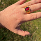 Emerald Cut Red Ruby Wedding Ring  customdiamjewel   