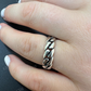 Hip Hop Style Plain Cuban Link Ring  customdiamjewel   