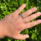 Hip Hop Style Plain Cuban Link Ring  customdiamjewel   