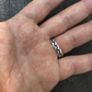 Hip Hop Style Plain Cuban Link Ring  customdiamjewel   