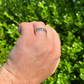Hip Hop Style Plain Cuban Link Ring  customdiamjewel   