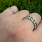 Hip Hop Style Plain Cuban Link Ring  customdiamjewel   