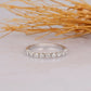 0.36CT Round Cut Real Diamond Stacking Wedding Band  customdiamjewel 10 KT Solid Gold White Gold VVS-EF