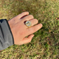 Round Shaped Jesus Design Hip Hop Ring  customdiamjewel   
