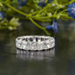 Modern Emerald Lab-Grown Diamond Band