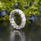 Modern Emerald Lab-Grown Diamond Band