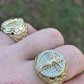 Round Shaped Jesus Design Hip Hop Ring  customdiamjewel   