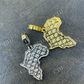 Hip Hop Africa Map Shape Pendant  customdiamjewel   