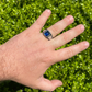 Blue Sapphire Designer Ring For Men  customdiamjewel   