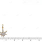 1.35 CTW Sterling Silver Moissanite Herbal Leaf Pendant CustomDiamJewel