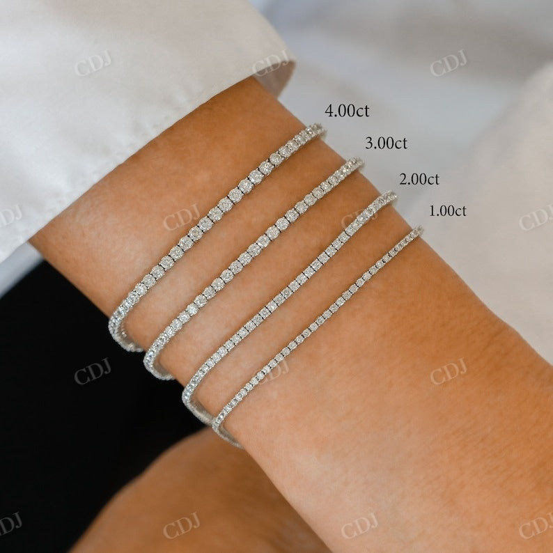 2.00CT Natural Diamond Tennis Bracelet tennis bracelet customdiamjewel   