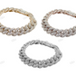 14MM VVS Moissanite Bold Miami Cuban Bracelets hip hop jewelry customdiamjewel
