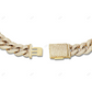 VVS Moissanite 925 Silver Infinity Cuban Link Chain CustomDiamJewel