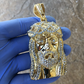 Hip Hop Gold Plated Charm Jesus Head Pendant hip hop jewelry CustomDiamJewel