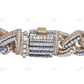 14MM VVS Moissanite Bold Miami Cuban Bracelets hip hop jewelry customdiamjewel