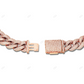 VVS Moissanite 925 Silver Infinity Cuban Link Chain CustomDiamJewel