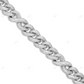 VVS Moissanite 925 Silver Infinity Cuban Link Chain CustomDiamJewel