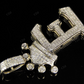 Initial Letter 'E' Crown diamond Custom Pendant in 10k Solid Gold CustomDiamJewel