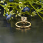 Elongated Cushion Lab-Grown Diamond Ring