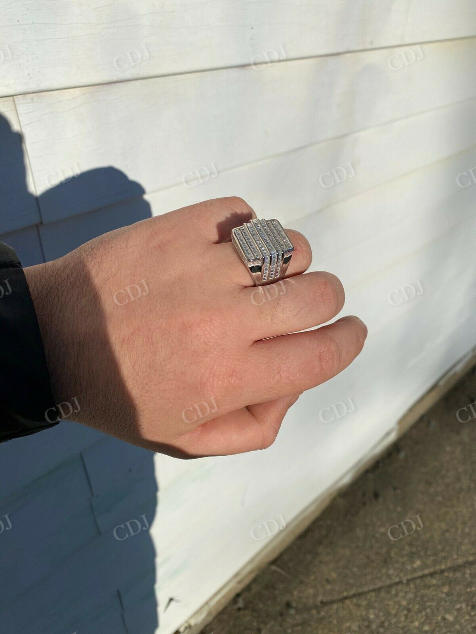 Channel Setting Baguette Diamond Ring  customdiamjewel   