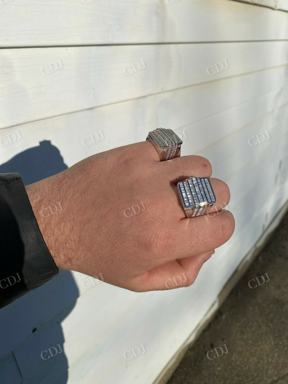 Channel Setting Baguette Diamond Ring  customdiamjewel   
