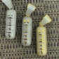 14k Gold XANAX Pill Bar Hip Hop Pendant  customdiamjewel   
