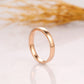 Plain Rose Gold Wedding Band Wedding Band customdiamjewel   