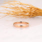 Plain Rose Gold Wedding Band Wedding Band customdiamjewel   