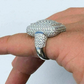 Pinky Finger Iced Out Diamond Ring  customdiamjewel   