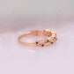 0.24CTW Round Cut Natural Diamond Art Deco Wedding Band  customdiamjewel   